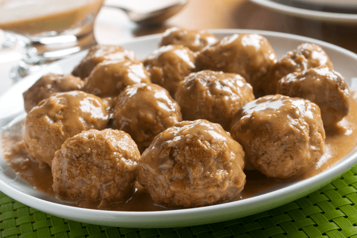 Homemade Swedish Meatballs