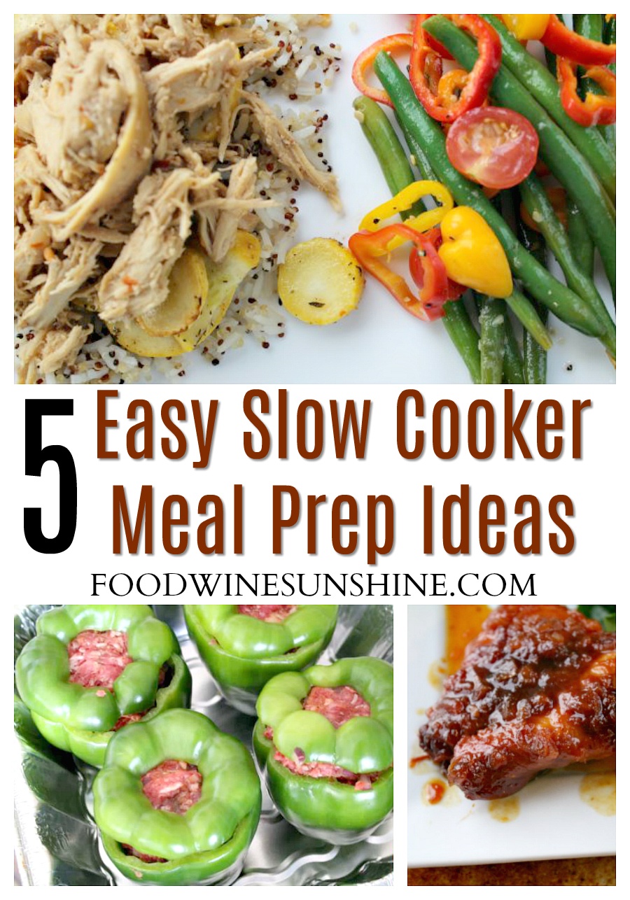 Easy Slow Cooker Meal Prep Ideas 