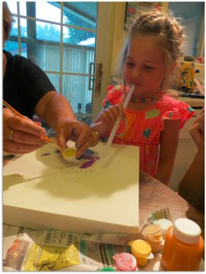 Simple Canvas Painting Ideas For Kids