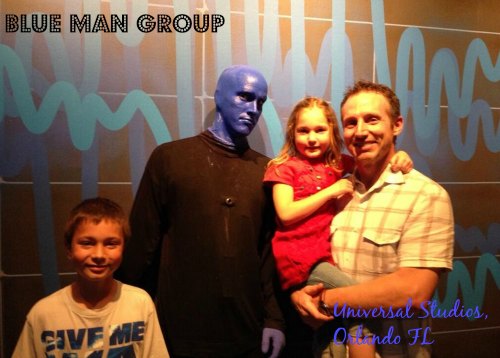 Blue Man Group performances at Universal Orlando