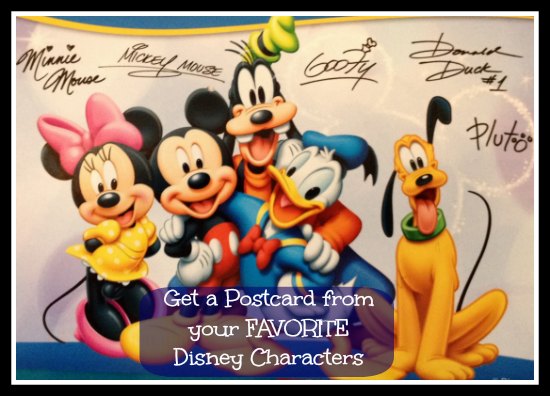 Write A Letter To A Disney Character And Get A Postcard Back