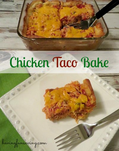 Chicken Taco Bake recipe