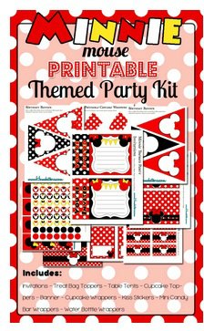 FREE Minnie Mouse Printables