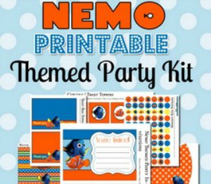 FREE NEMO Party Printables