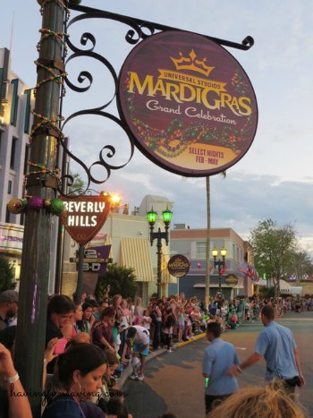 Universal Studios Mardi Gras Celebration