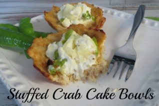 Stuffed Crab Cake Bowls recipe