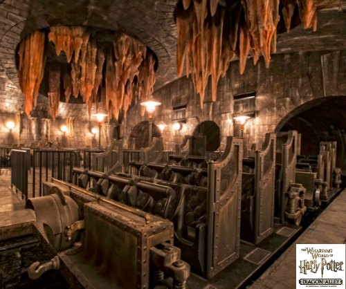 Harry Potter and the Escape from Gringotts at Universal Studios – Sneak Peek!