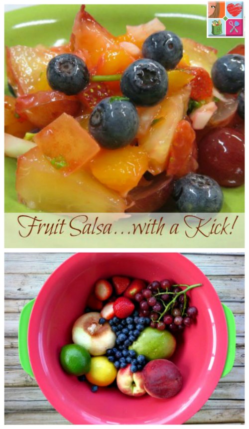 Fresh Fruit Salsa Recipe on Food Wine Sunshine and Cooking