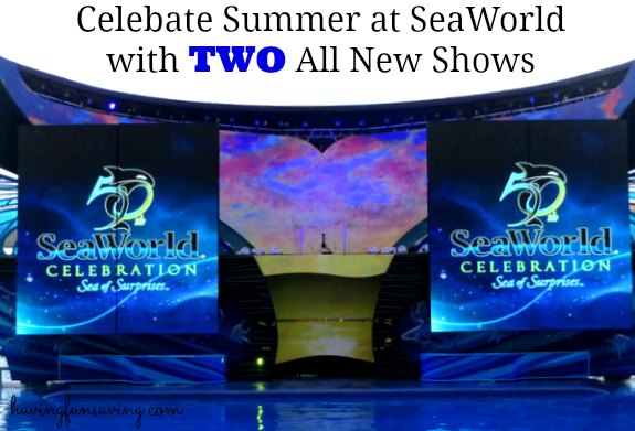 SeaWorld Orlando - Two NEW Shows To Celebrate Summer