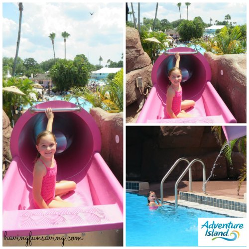 Rides at Adventure Island 