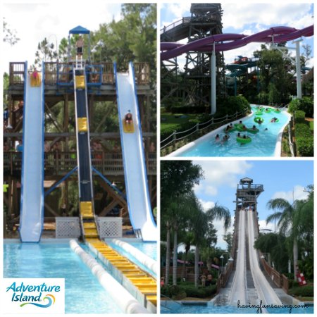 Rides at Adventure Island Tampa