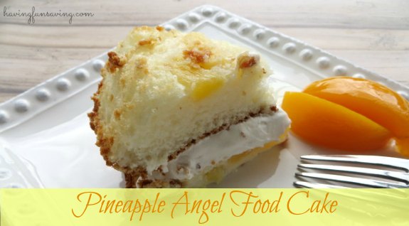 Pineapple Angel Food Cake 