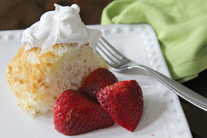 Low Fat Pineapple Angel Food Cake