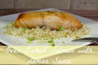 Baked Salmon with Lemon Sauce Recipe