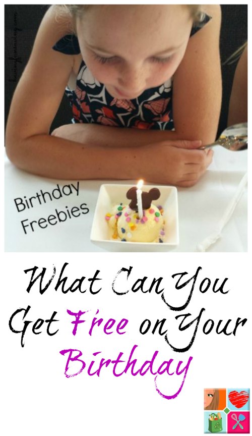 Birthday Freebies on Food Wine Sunshine