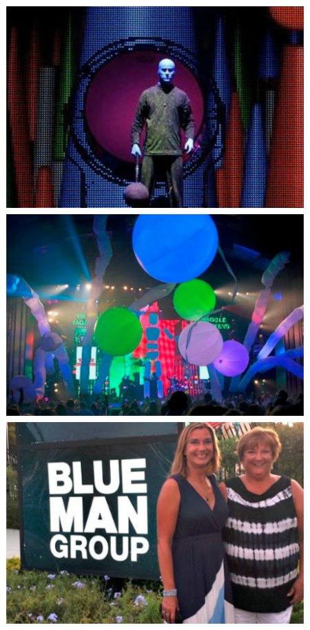 Blue Man Group in Orlando on Food Wine Sunshine