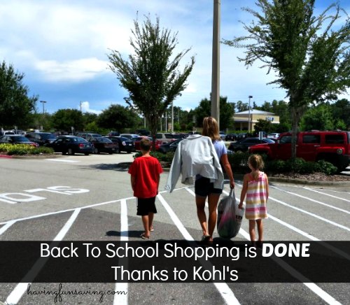 Make Back To School Shopping A Success With Kohl's