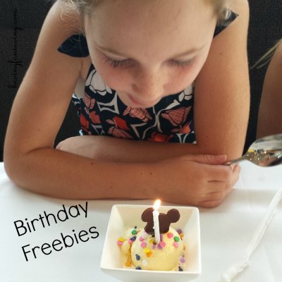 Birthdays Freebies