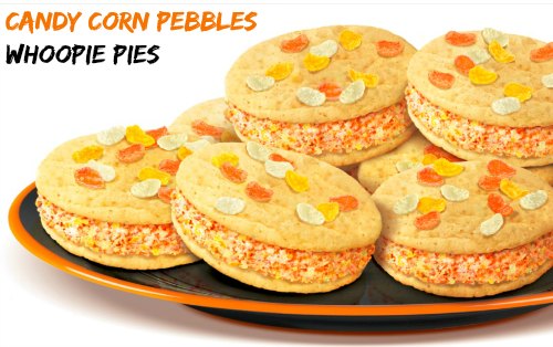 Candy Corn Whoopie Pie Recipe – Made With Pebbles!