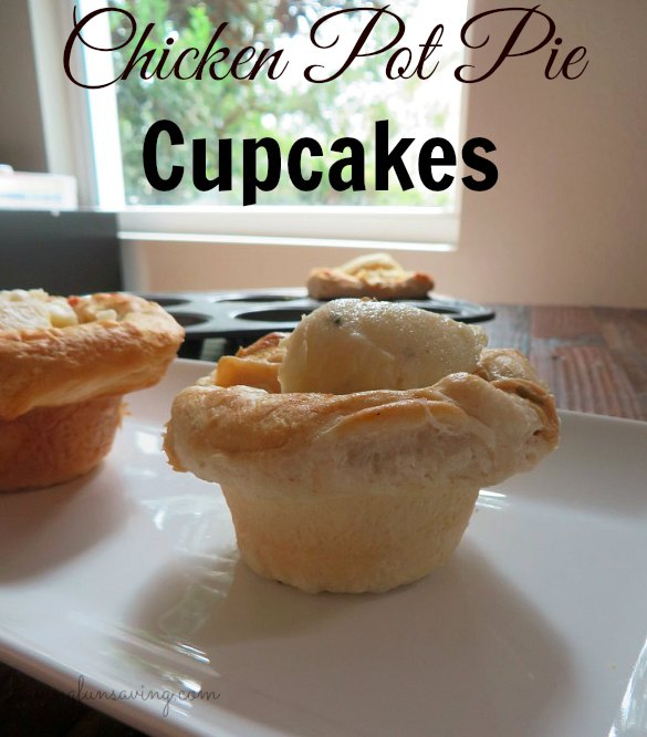 Recipe for Chicken Pot Pie Cupcakes