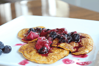 Pumpkin Banana Pancakes