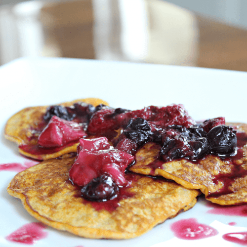 Pumpkin Banana Pancakes