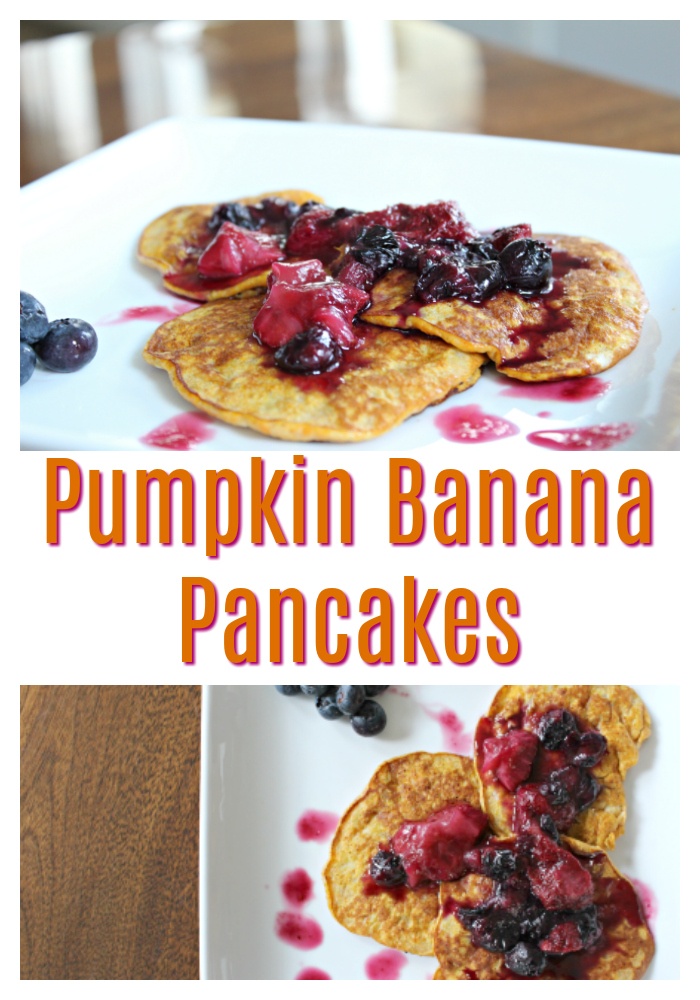 Best Pumpkin Banana Pancakes