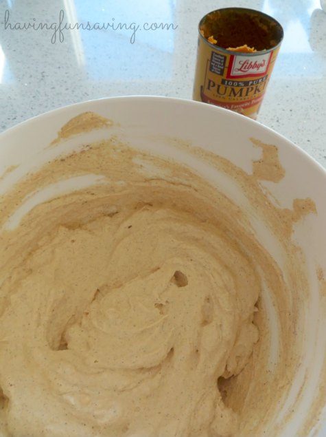 Pumpkin Fluff Dip 