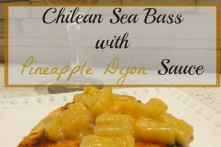 Chilean Sea Bass with Pineapple Dijon Sauce Recipe