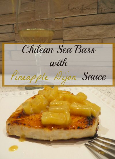 Chilean Sea Bass with Pineapple Dijon Sauce Recipe