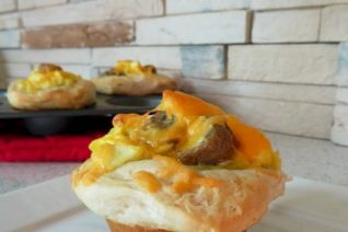 Breakfast Biscuit Cups Recipe