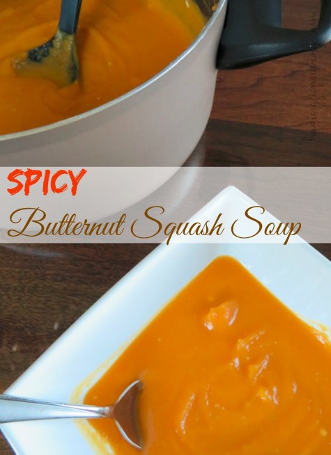 Spicy Butternut Squash Soup Recipe