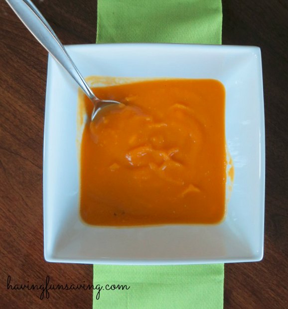 Spicy Butternut Squash Soup recipe
