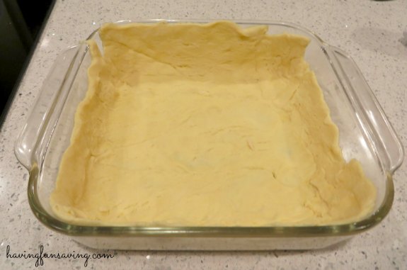 Crescent Rolls in baking pan