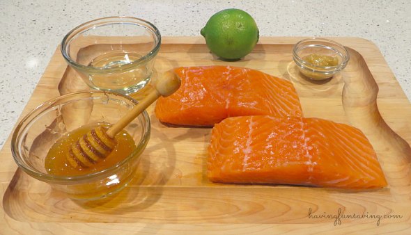 Best Baked Salmon with Honey and Lime