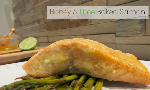 Honey and Lime Baked Salmon