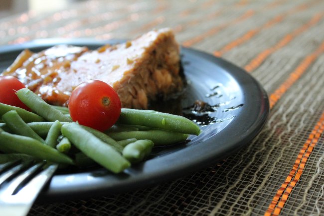 Maple Glazed Salmon 