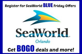 Register for SeaWorld Blue Friday Deals