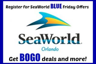 Register for SeaWorld Blue Friday Deals