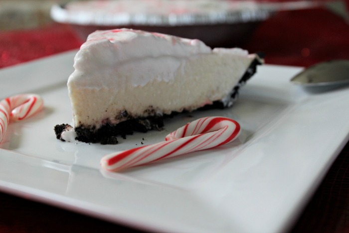 White Chocolate Peppermint Pie on Food Wine Sunshine