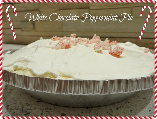 White Chocolate Peppermint Pie recipe