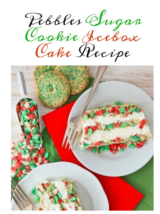 Pebbles Sugar Cookie Icebox Cake Recipe on Food Wine Sunshine