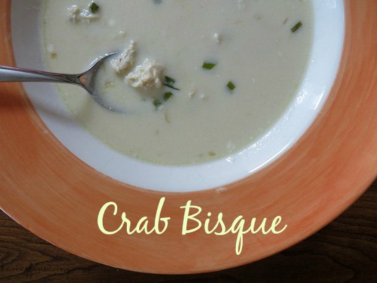 Crab Bisque recipe without heavy cream