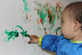 Homemade Finger Paints Finger painting