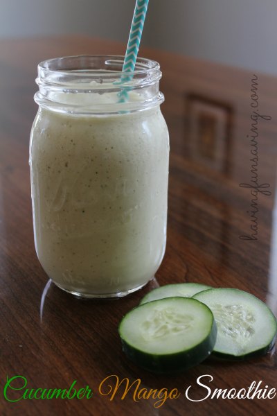 Cucumber Mango Smoothie recipe