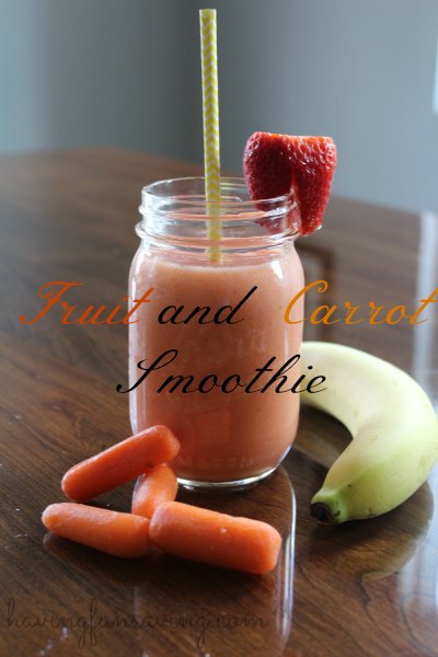 Fruit and Carrot Smoothie