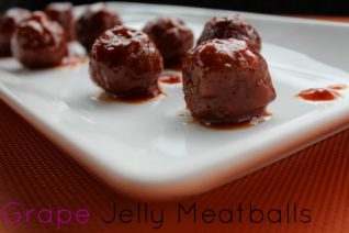 Grape Jelly Meatballs Recipe