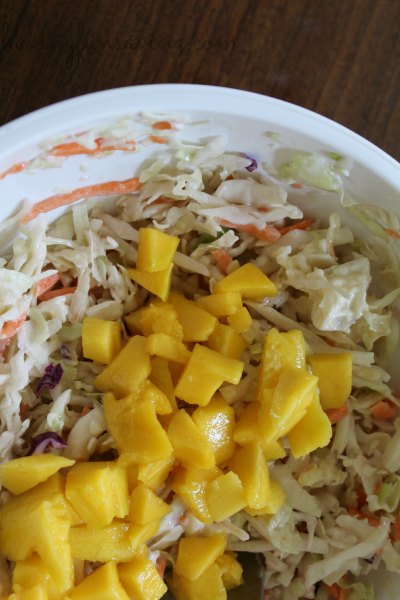 Mango Coleslaw recipe