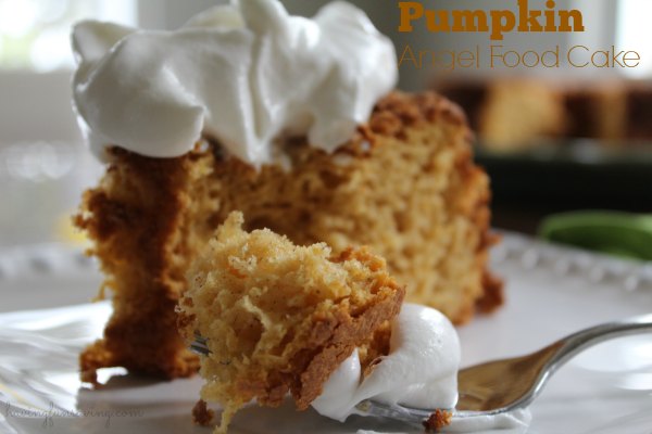 Pumpkin Angel Food Cake Recipe