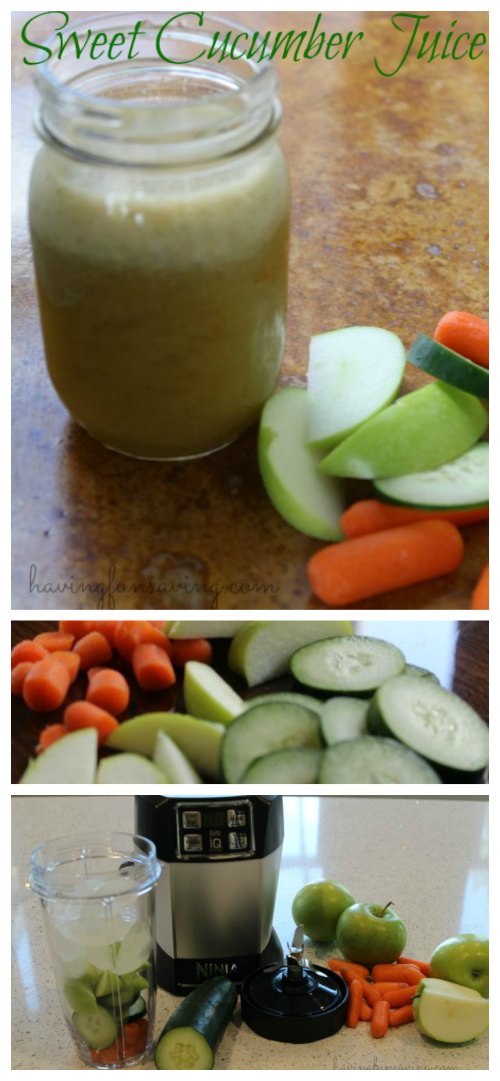 Homemade Sweet Cucumber Juice 